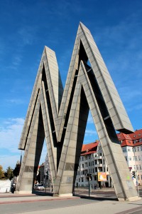 Das Doppel-M - Symbol der Leipziger Messe