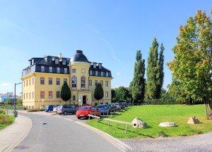 Das Schloss in Markkleeberg-Zöbigker