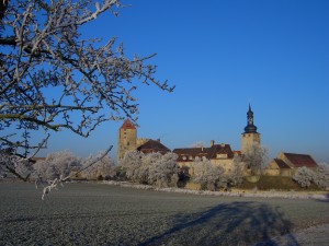 Burg Querfurt im Winter