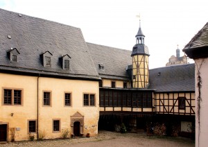 Burg Allstedt, Burghof