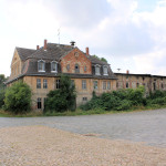 Rittergut Ammelgoßwitz, Neues Herrenhaus, Hofseite