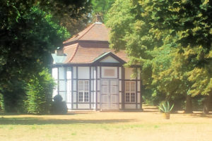 Herzogspavillon im Kurpark der Goethestadt Bad Lauchstädt