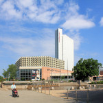 Stadthalle Chemnitz und Mercure Hotel