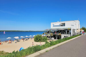 Cospudener See - Strandhaus Cospuden am Ostufer