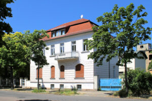 Wohn- und Kontorhaus der ehem. Kohlenhandlung Rudolph & Schramm Eutritzsch