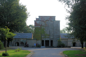 Krematorium auf dem Donatsfriedhof in Freiberg