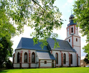 Gotische Stadtkirche in Frohburg (Landkreis Leipzig)
