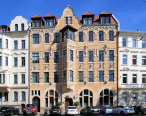 Wohn- und Geschäftshaus Menckestraße 24 Gohlis (ehem. Gaststätte Kaiser Friedrich)