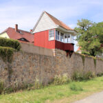 Gartenhäuschen auf der Stadtmauer Grimma