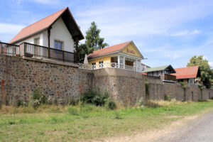Gartenhäuschen auf der Stadtmauer Grimma