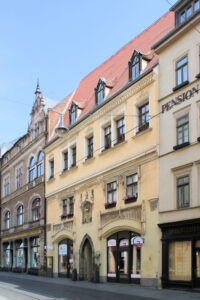 Wohnhaus Schmeerstraße 2 Halle (Saale) (ehem. Herberge „Zum güldenen Schlößchen“)