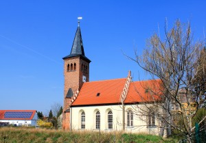 Die Schlosskirche in Lützschena