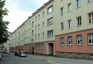 Wohnbebauung Gerhart-Hauptmann-Platz Kaßberg