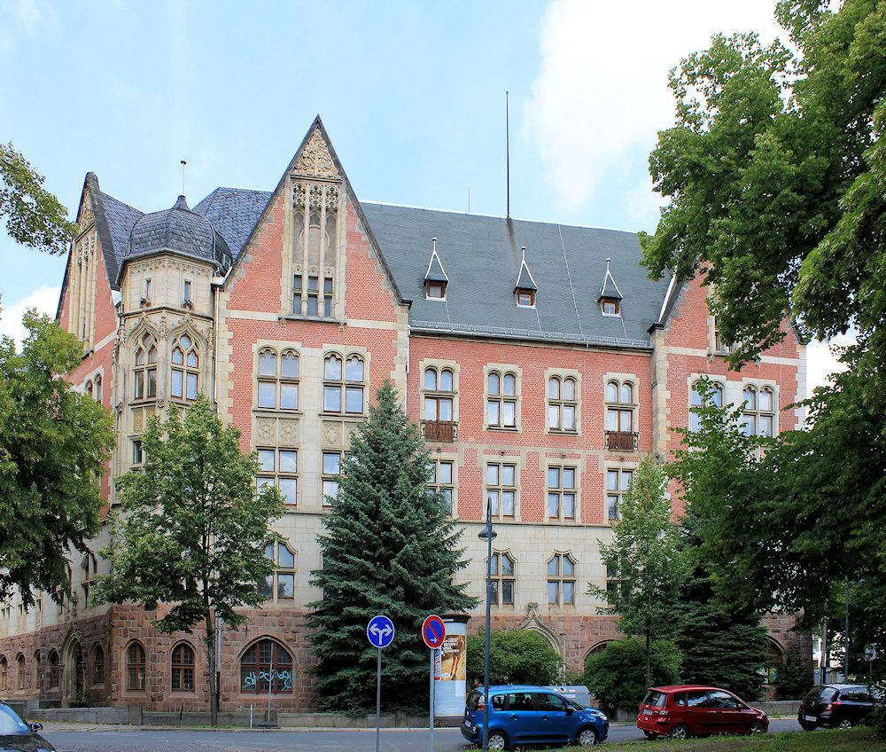 Kaiserliche Oberpostdirektion Kaßberg (Postschule, Stadt Chemnitz