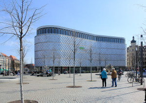 ehem. Konsument-Warenhaus Leipzig, Höfe am Brühl