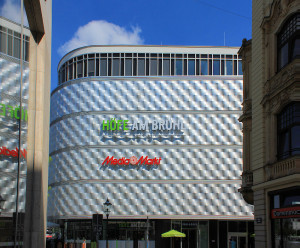 ehem. Konsument-Warenhaus Leipzig, Höfe am Brühl