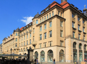 Messehaus Handelshof Leipzig, Ansicht Naschmarkt