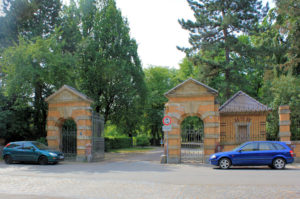 Toranlage des Neuen Johannisfriedhofs Leipzig