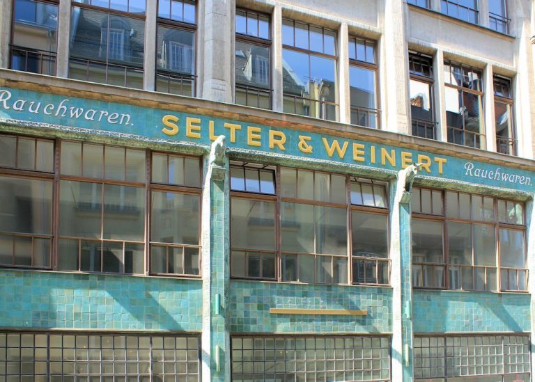 Selters-Haus Leipzig (Rauchwarenhandlung Selter & Weinert, Stadt