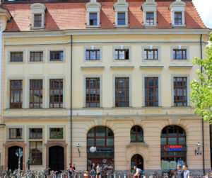 Städtisches Kaufhaus Leipzig, ehem. Städtische Bibliothek