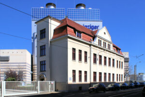 Verwaltungsgebäude des ehem. Gaswerks Nord in Leipzig