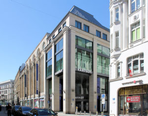 Ehem. Warenhaus Althoff (Karstadt), Ansicht am Neumarkt