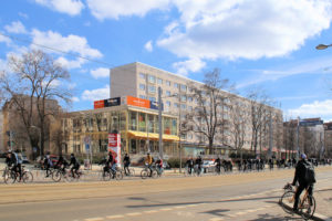 Wohnblock Karl-Liebknecht-Straße 27 bis 33 Leipzig (ehem. Einrichtungshaus „Modern“)