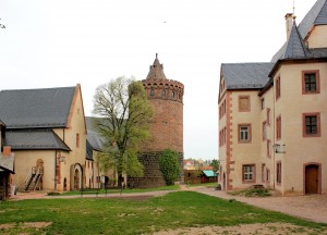 Leisnig, Burg Mildenstein, Burghof