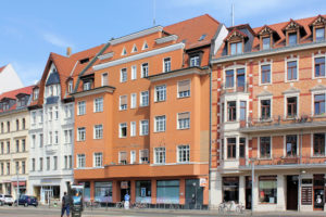 Wohn- und Geschäftshaus Lindenauer Markt 12 Lindenau