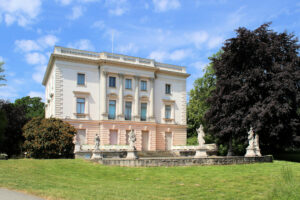 Weißes Haus Markkleeberg, Parkseite