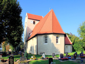 Kirche in Radefeld am Äußeren Grünen Ring Leipzig