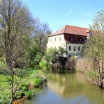 Der Elstermühlgraben am Rittergut Oderwitz