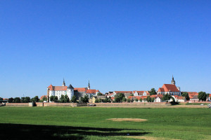 Torgau an der Elbe, Kreisstadt des Landkreises Nordsachsen