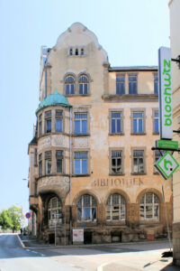 Wohn- und Geschäftshaus Rahnestraße 20 Zeitz (Alte Stadtbibliothek)