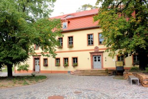 Barockes Herrenhaus in Großpösna bei Leipzig