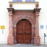 Borna, Portal Rathaus
