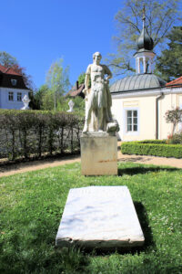 Denkmal für Kurfürst Friedrich August III. von Sachsen in Gohlis
