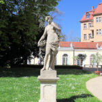 Statue von Pomona am Gohliser Schlösschen in Gohlis