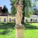 Statuen von Vertumnum am Gohliser Schlösschen in Gohlis