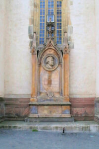 Denkmal für Martin Luther an der Marktkirche in Halle (Saale)