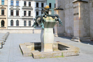 Drachenbrunnen in Halle (Saale)