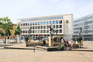 Stadtgeschichtsbrunnen in Halle (Saale) (Göbelbrunnen)