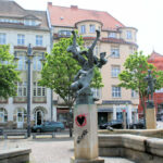 Stadtgeschichtsbrunnen in Halle (Saale) (Göbelbrunnen)