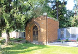 Grufthaus auf dem Friedhof Hohenlohe