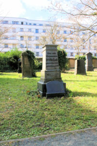 Grabmal für Dr. Otto Koch auf dem Alten Johannisfriedhof in Leipzig