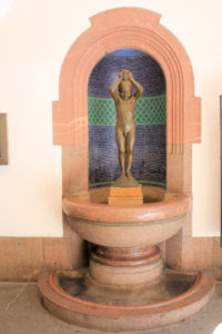 Brunnen „Badender Junge“ Leipzig