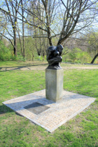 Denkmal für die ermordeten Leipziger Sinti und Roma in Leipzig