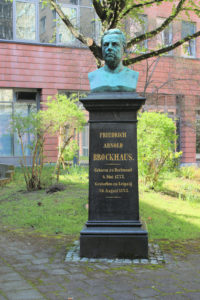 Denkmal für Friedrich Arnold Brockhaus in Leipzig