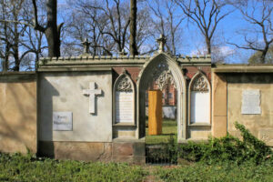 Erbbegräbnis der Familie von Küstner auf dem Alten Johannisfriedhof in Leipzig