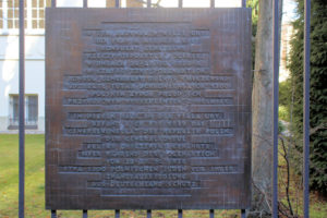 Gedenktafel Generalkonsulat der Republik Polen in Leipzig